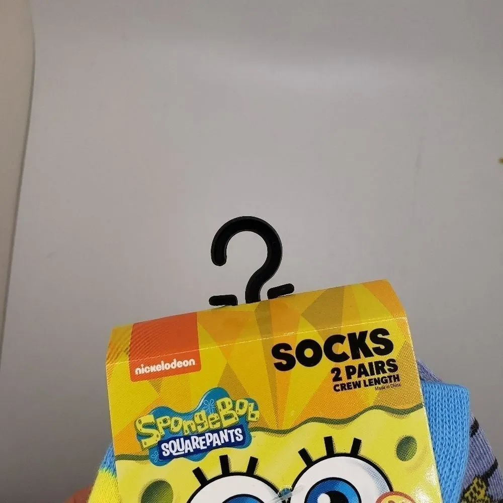 Spongebob Square pants crew socks